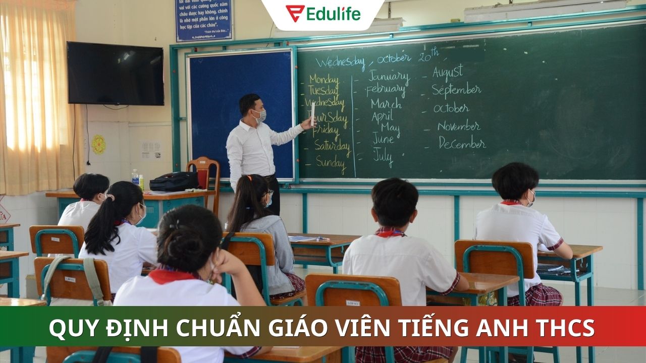 Theo quy định giáo viên tiếng Anh cấp 2 phải có năng lực ngoại ngữ bậc 4 trở lên
