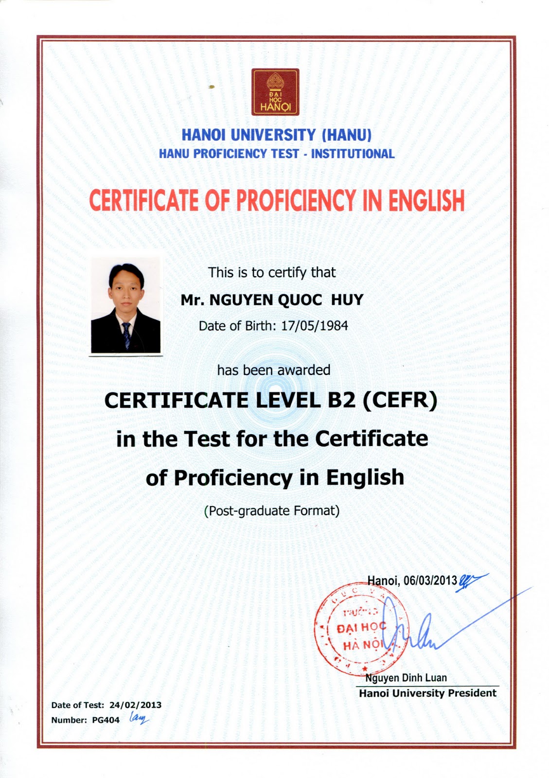 chứng chỉ tiếng anh B1 đầu ra thạc sĩ