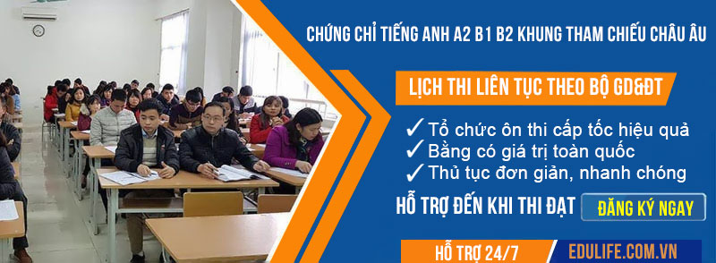 luyện thi chứng chỉ tiếng anh b2