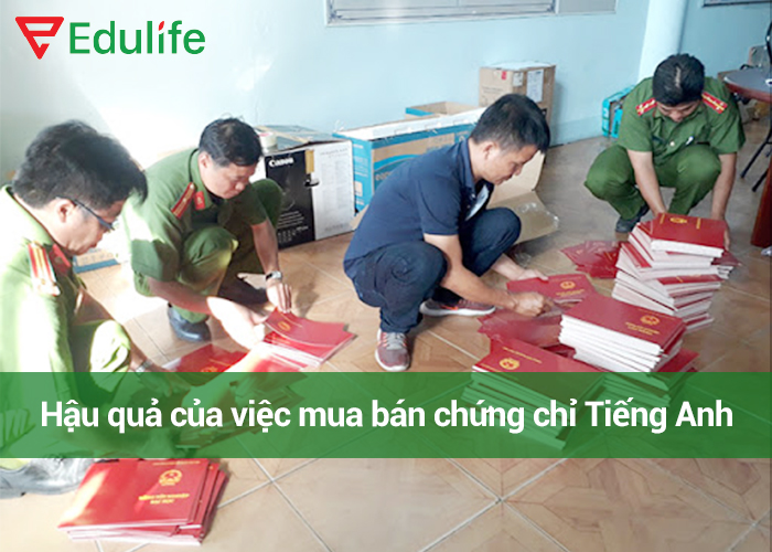 Mua bằng tiếng Anh B2 có hồ sơ gốc, bao đậu hay không?