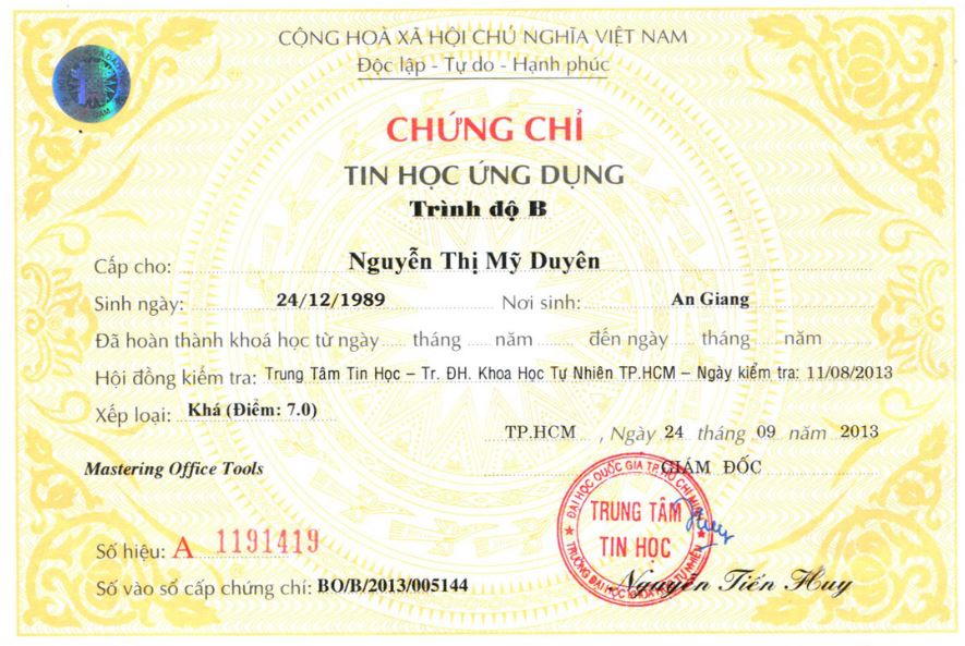 chứng chỉ tiếng anh B có được thi công chức 2020