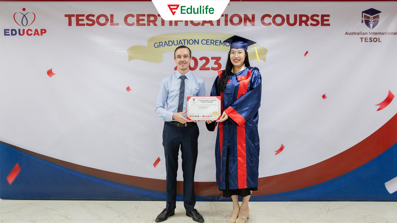 Học viên hoàn thành chương trình TESOL tại EDUCAP