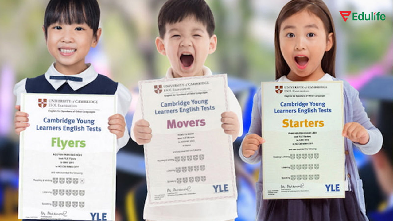 Chứng chỉ MOVERS là cấp độ thứ hai trong hệ thống Young Learners