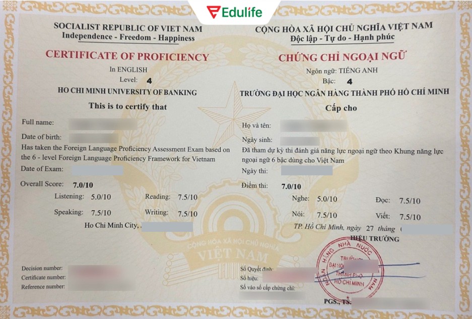 Chứng chỉ ngoại ngữ bậc 4 là gì?