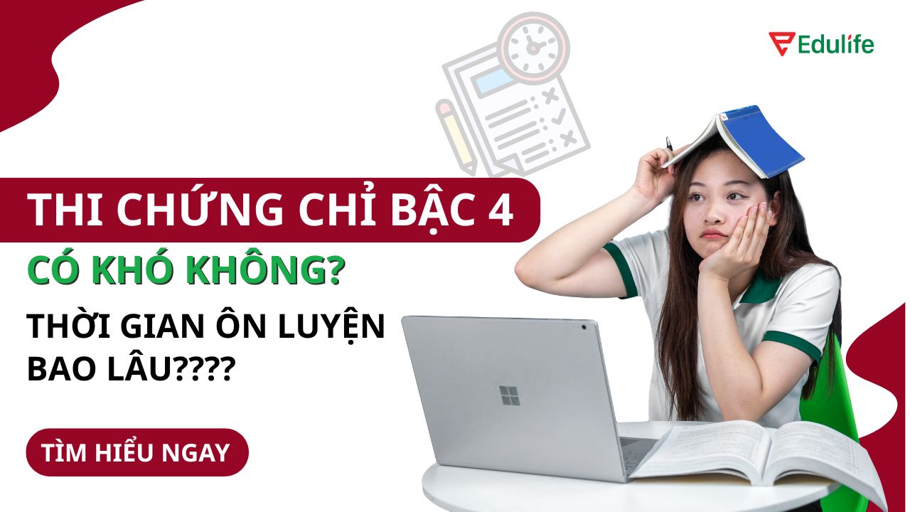 Chứng chỉ bậc 4 không quá khó với những người đã có nền tảng B1