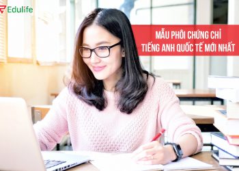 Mẫu phôi chứng chỉ tiếng Anh quốc tế mới nhất