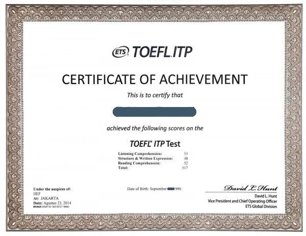 Chứng Chỉ Toefl Itp Là Gì? Có Thời Hạn Bao Lâu? - Edulife