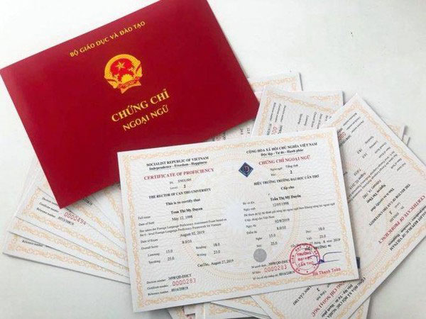 công chức cần chứng chỉ tiếng anh gì
