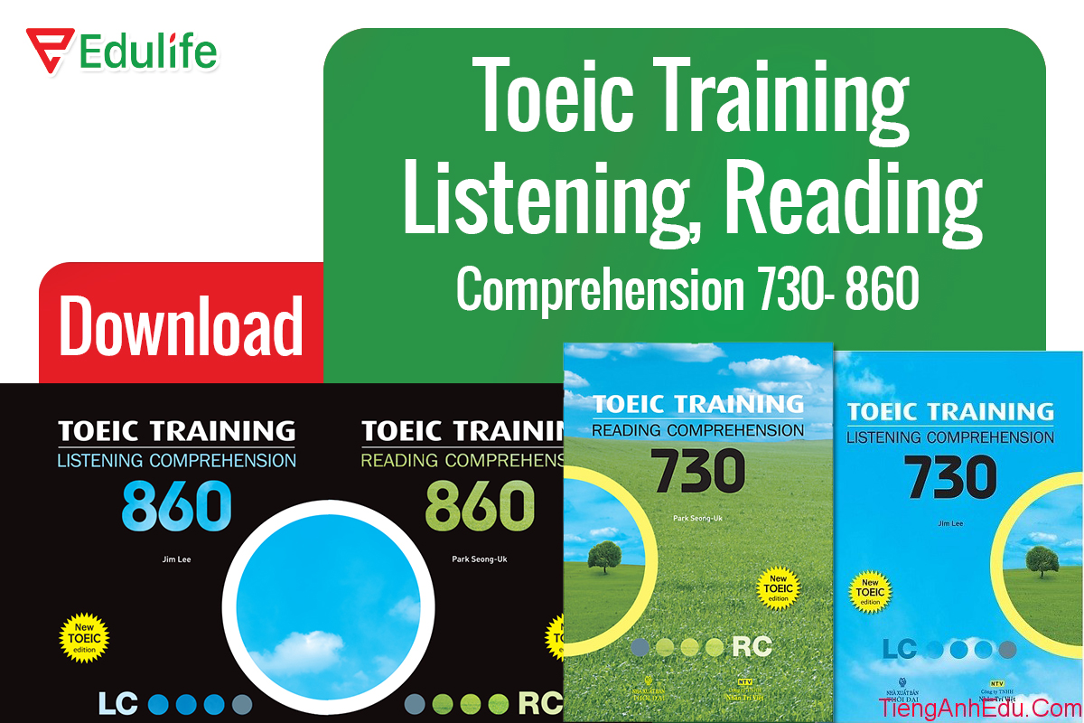 Tải ngay Toeic Training Comprehension 860 PDF - EDulife