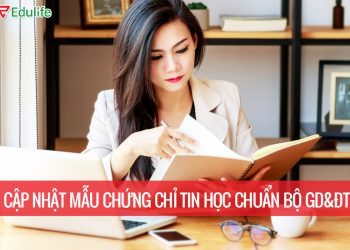 Mẫu chứng chỉ tin học của Bộ giáo dục và Đào tạo cập nhật mới