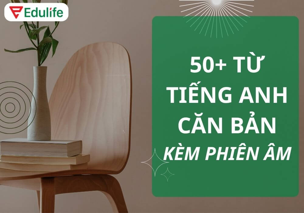 50 từ vựng tiếng Anh cơ bản quan trọng nhất cho người mới bắt đầu