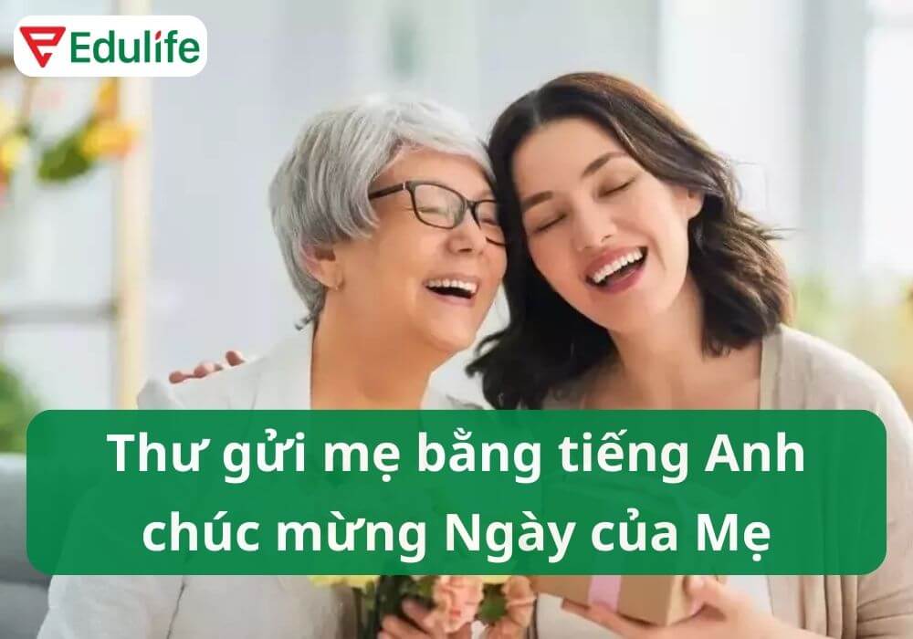 thư gửi mẹ bằng tiếng Anh