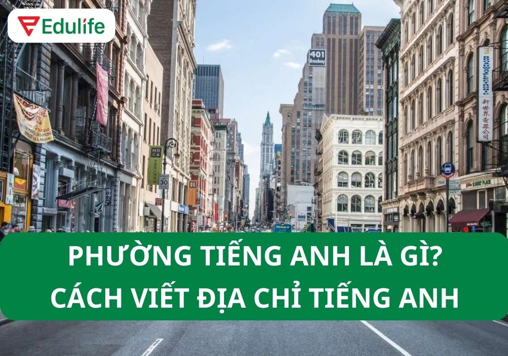 Phường tiếng Anh là gì?