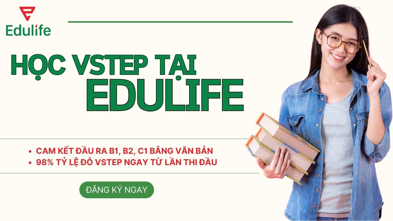 Edulife tự hào là một trong những trung tâm luyện thi VSTEP uy tín và được ưa chuộng hàng đầu tại Việt Nam 