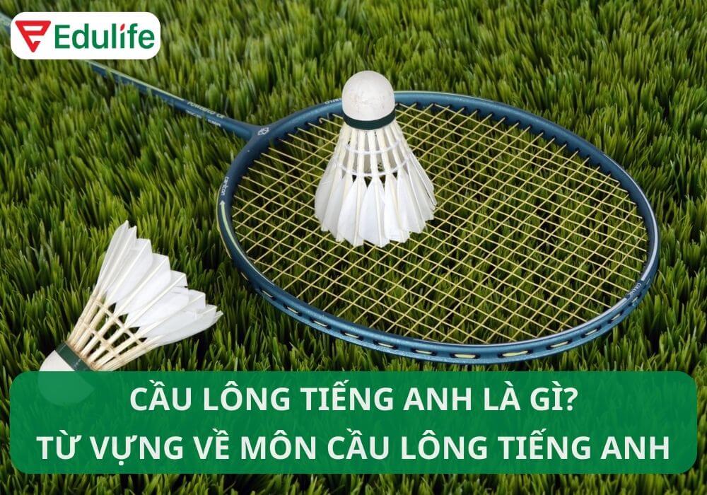 Cầu lông tiếng Anh là gì?