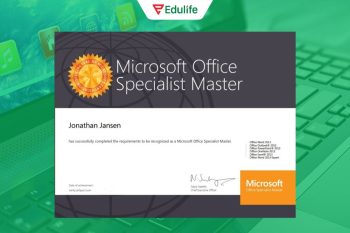 Hình ảnh chứng chỉ MOS