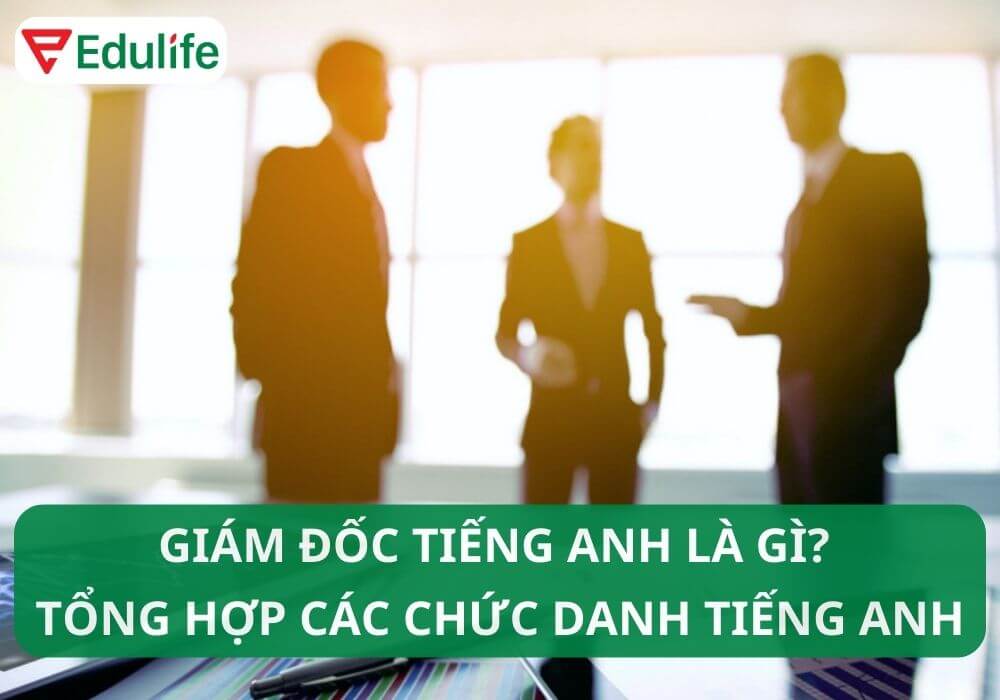 Giám đốc tiếng Anh là gì?