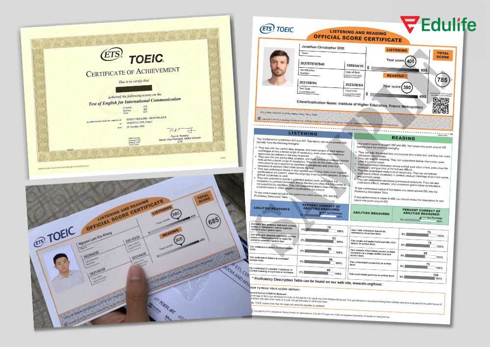 Chứng chỉ Toeic Chứng chỉ Toeic