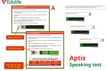 Aptis Speaking: Mẹo đạt điểm tối đa và bài mẫu luyện thi