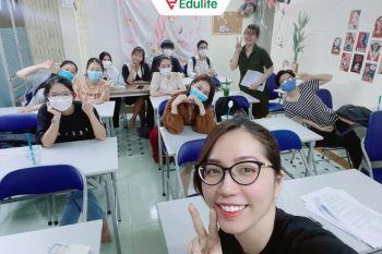 Lớp học VSTEP của English House by Ms Ngân luôn có môi trường thoải mái, thân thiện