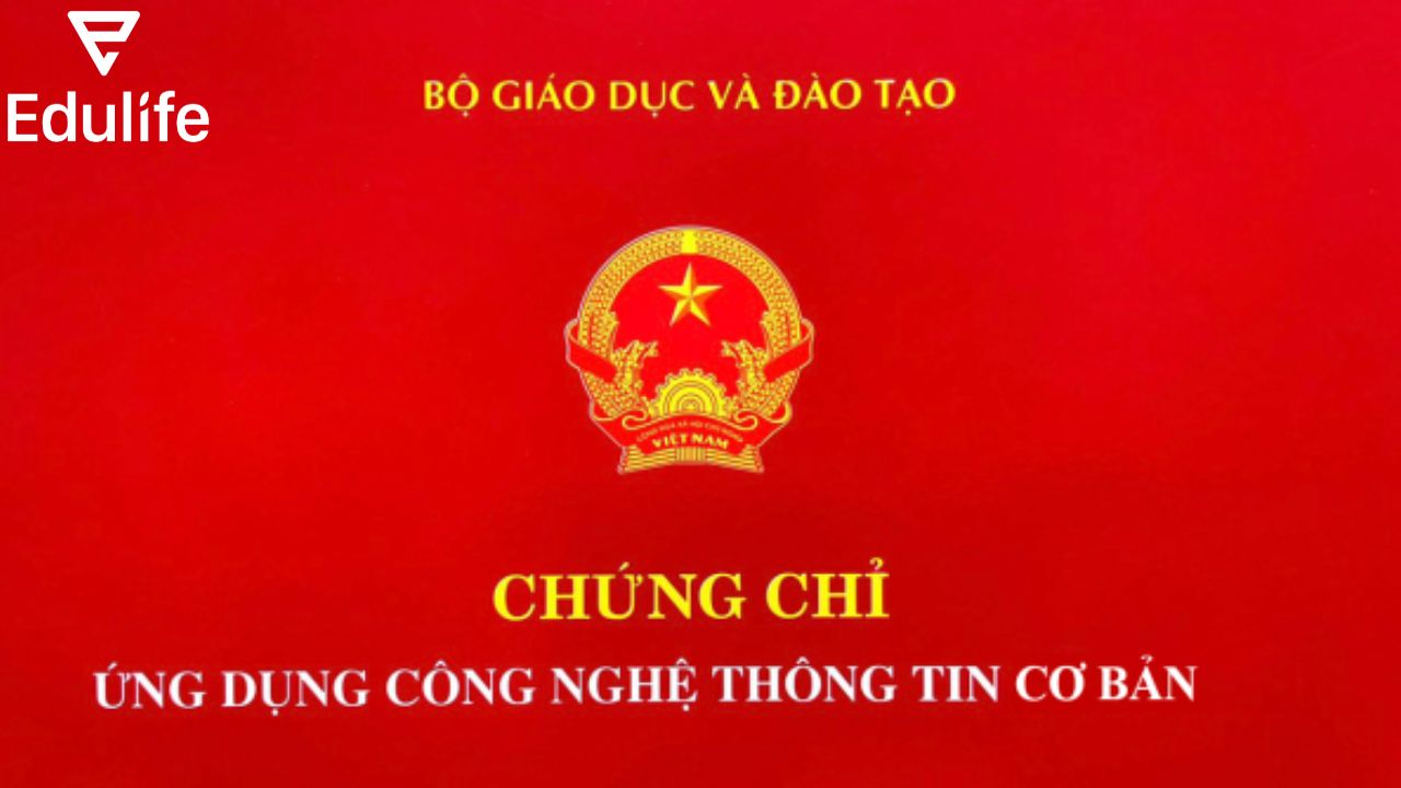 Chứng chỉ ứng dụng công nghệ thông tin cơ bản