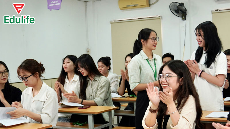 Các học viên tại Edulife đều được sắp xếp lộ trình phù hợp với trình độ cá nhân 