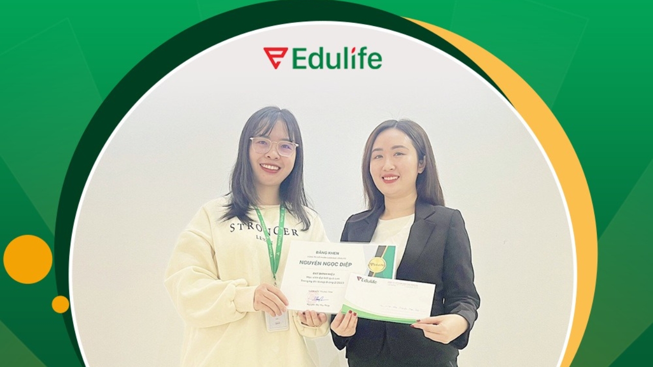 Edulife trao học bổng, khích lệ tinh thần học viên