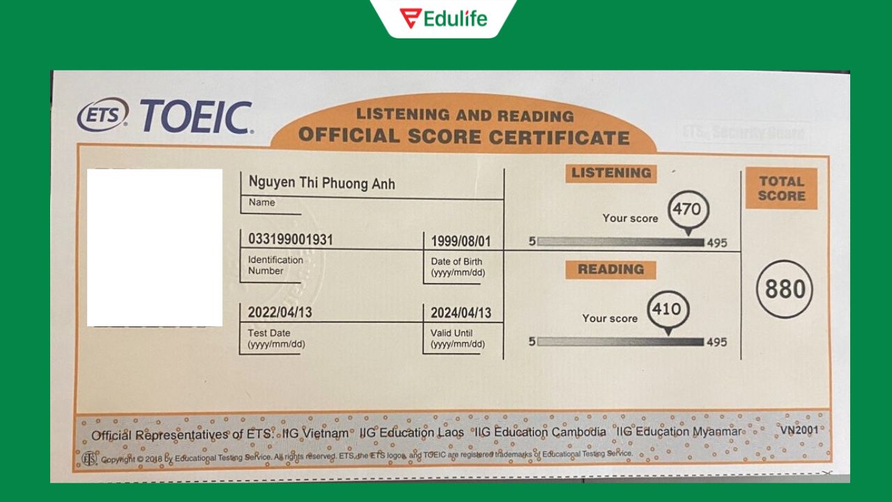 Chứng chỉ TOEIC - một trong những chứng chỉ tiếng Anh phù hợp với cán bộ công chức