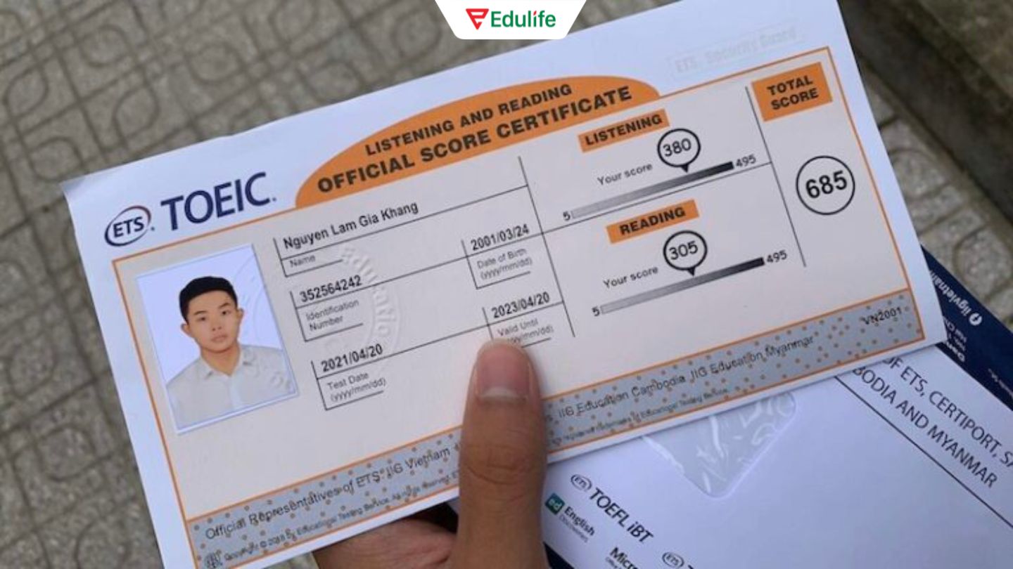 Chứng chỉ TOEIC phù hợp với giáo viên Trung học cơ sở