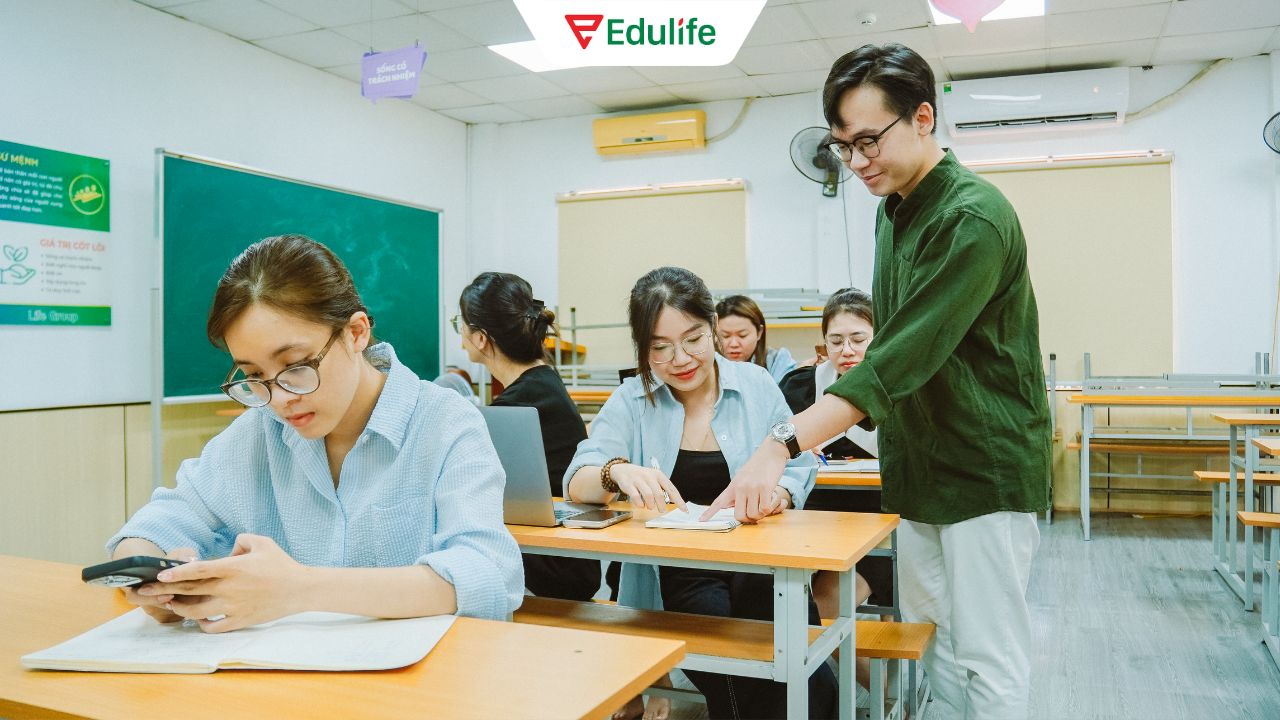 Edulife cam kết đồng hành cùng học viên cho đến khi thi đỗ chứng chỉ tiếng Anh