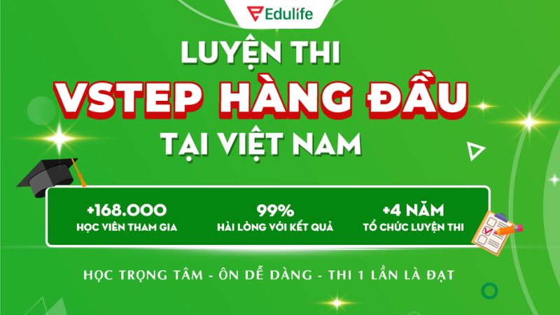 Edulife - Trung tâm luyện thi Vstep uy tín trên toàn quốc