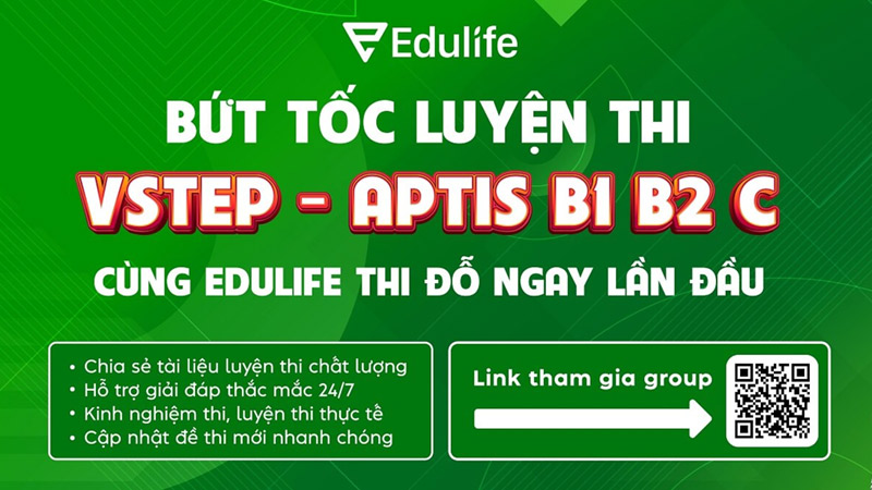 Edulife giúp bạn thi VSTEP đơn giản hơn, nhẹ nhàng hơn