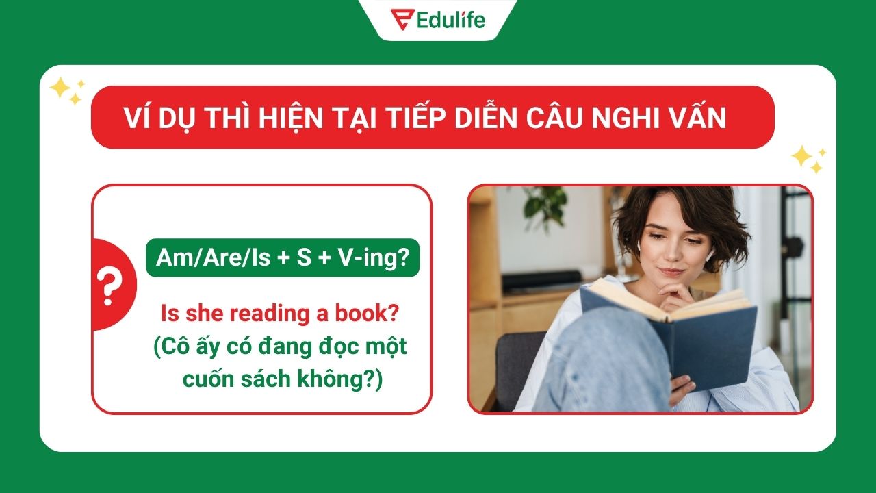 Ví dụ thì hiện tại tiếp diễn dạng câu nghi vấn