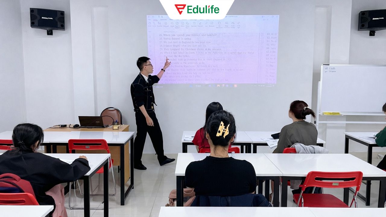 Edulife là trung tâm luyện thi chứng chỉ tiếng Anh uy tín hiện nay