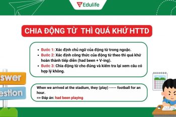Dạng bài chia động từ thì quá khứ hoàn thành tiếp diễn