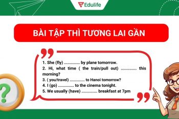 Bài tập thì tương lai gần
