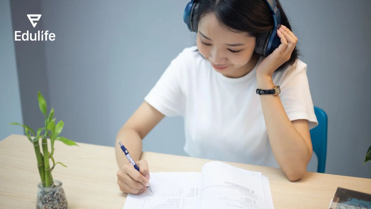 Bạn hãy gạch chân từ khóa trước khi nghe để định hướng thông tin cần tìm nhanh chóng