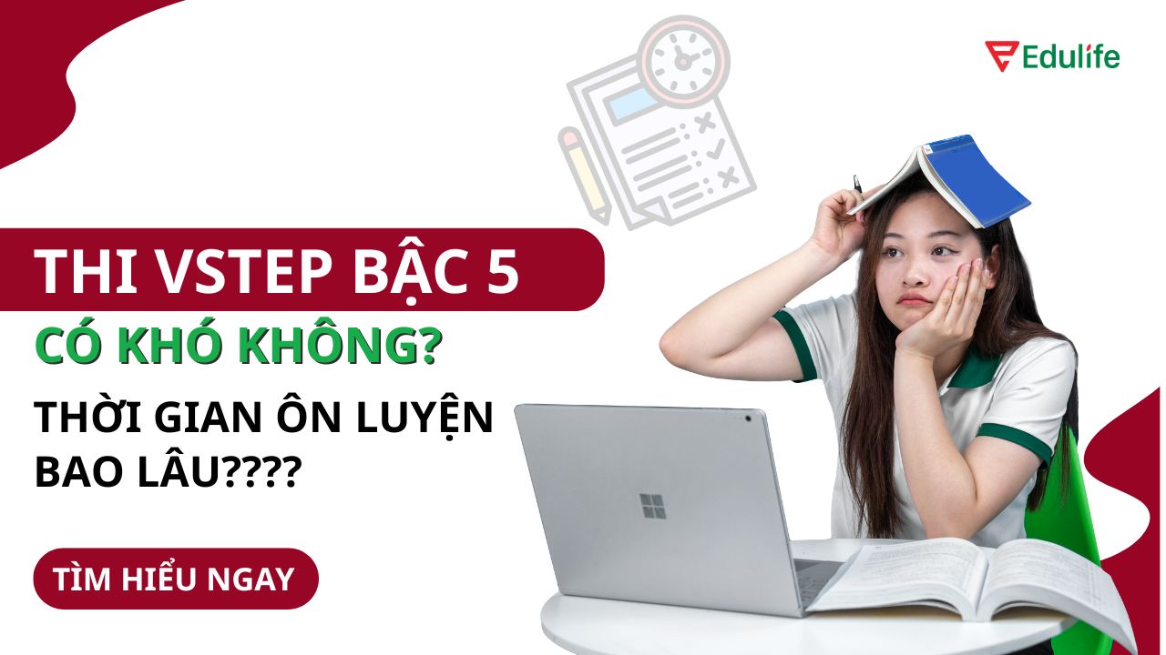 Nếu bạn học tiếng Anh ở mức khá thì VSTEP bậc 5 có thể được xem là khó