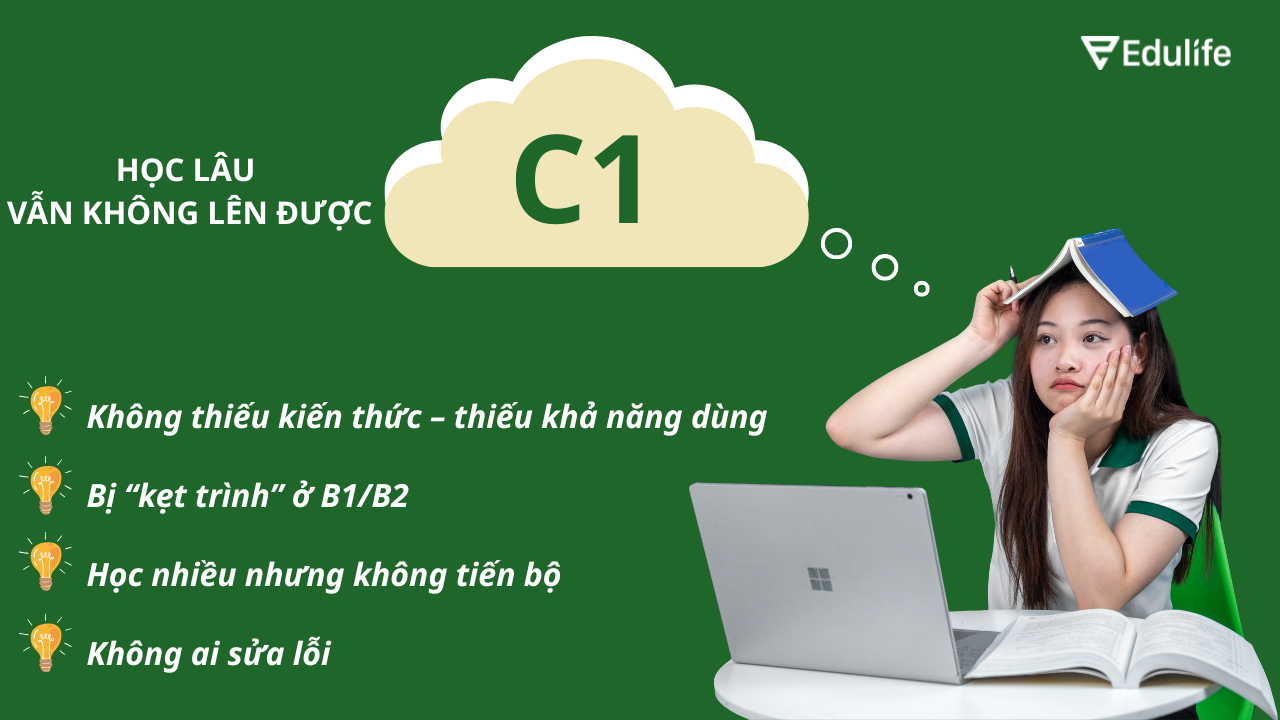 4 lý do khiến nhiều người học mãi vẫn không đạt được C1 VSTEP