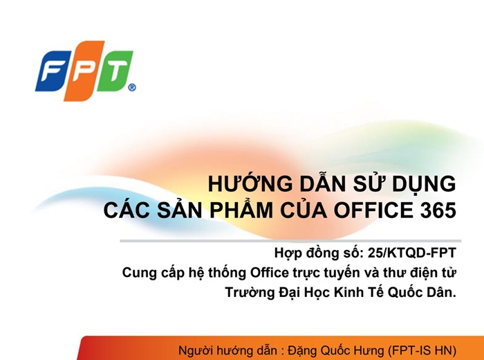 Sách Hướng Dẫn Sử Dụng Microsoft Office 365