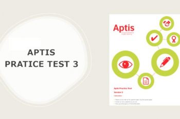 Aptis Practice Test 3