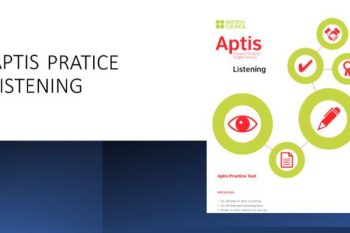 Aptis Practice Test Listening