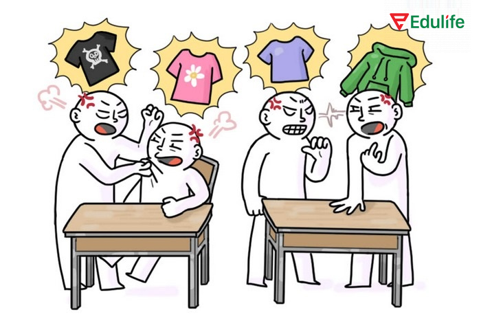 Lượng từ có thể đứng trước hoặc sau mệnh đề