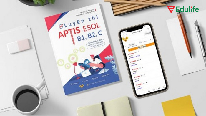 Sách luyện thi Aptis Esol B1 B2 C đạt chuẩn tiếng Anh quốc tế