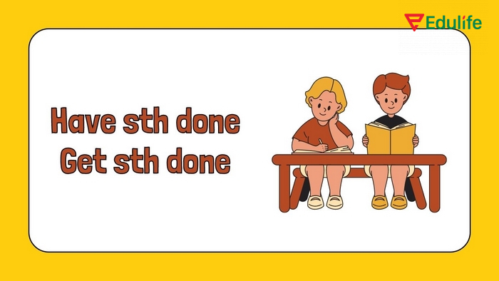 Get Cả hai cấu trúc Have something done và Get something done đều mang nghĩa nhờ ai đó làm gì cho mình to do something có thể dùng thay thế Have something done khi muốn thuyết phục, bắt buộc, nài nỉ ai đó làm điều gì đó