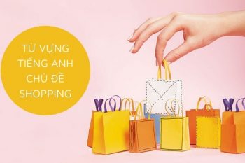 từ vựng chủ đề shopping