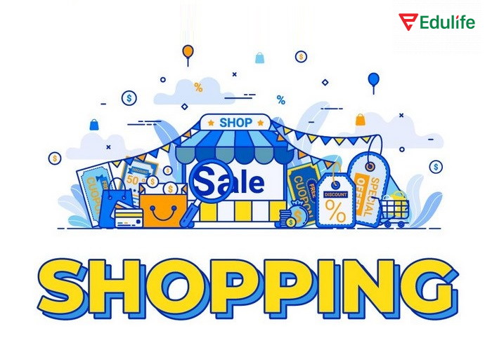 Từ vựng chủ đề shopping là những nhóm từ phổ biến thường dùng trong mua sắm