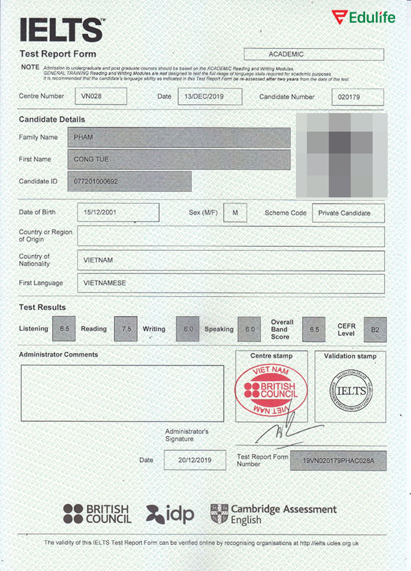 IELTS - Một trong những bằng tiếng Anh B2 quốc tế phổ biến