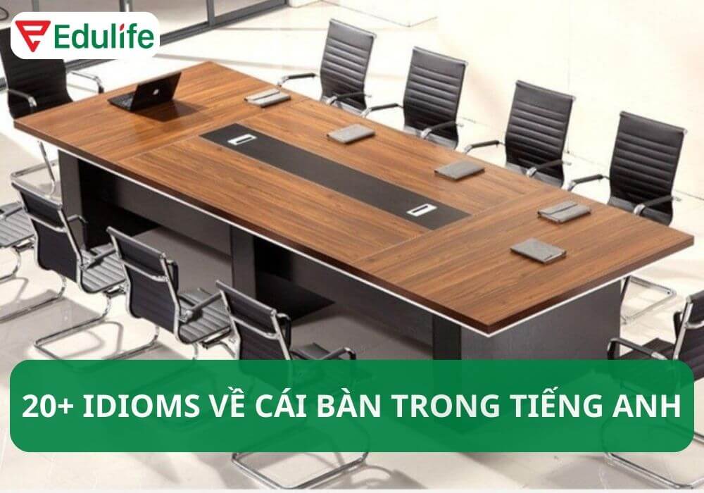 Cái bàn tiếng Anh là gì?
