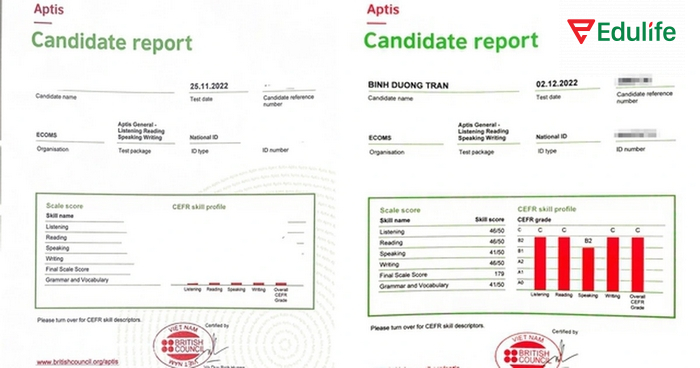 Thời hạn xin cấp lại chứng chỉ APTIS là trong vòng 2 năm kể từ ngày tham gia kỳ thi